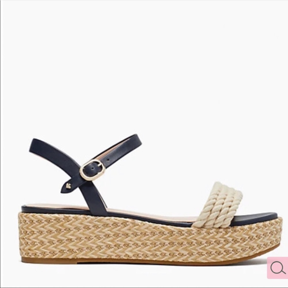 Kate Spade Summer Espadrilles 8.5 NWOT - Picture 4 of 10